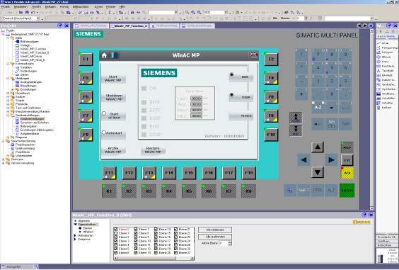 SIMATIC Multipanel mit WinAC MP Embedded Automation im