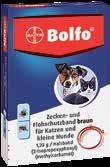 49* Bolfo Schutzband für Hunde oder Katzen, versch.