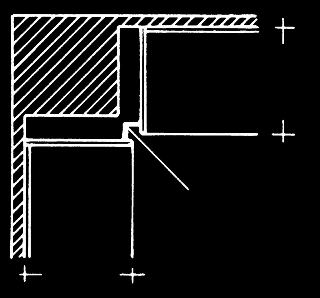 Eckschrank, für Umbau links und rechts verwendbar Raumbedarf bei Schranktiefe 44 = 49,5 cm bei