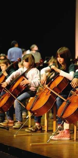 DAS JEKI-PROGRAMM Mit JeKi erhalten die 62 teilnehmenden Schulen ein Musikprofil.