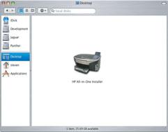 Inoltre, fare clic sul pulsante Centro Stampa per aggiungere HP all-in-one all elenco delle stampanti. Windows-Benutzer: a Legen Sie die HP All-in-One Windows -CD ein.