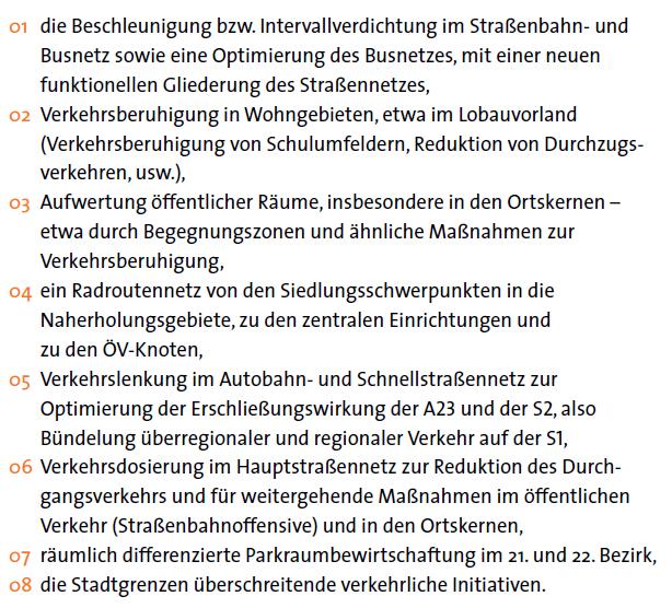 Auftrag Planungsalternativen prüfen nach 15