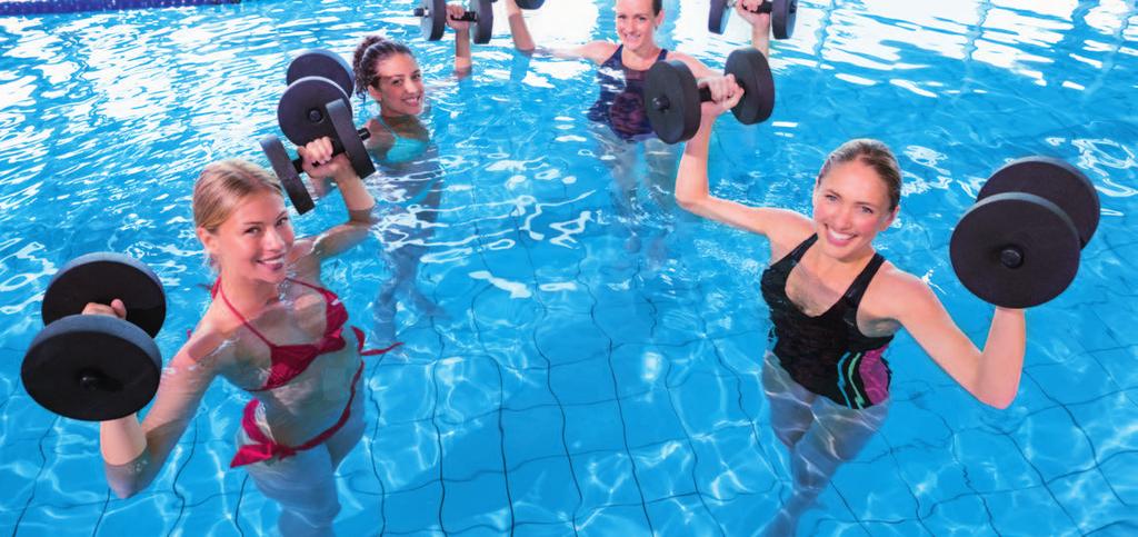Hinweise zu den Aquapower-, Aquafitness- und Aquarobic-Kursen Ziel der Aquapower-, Aquafitness- und Aquarobic-Kurse ist es, das Herz-Kreislauf-System und die Ausdauer zu verbessern, den Muskelaufbau