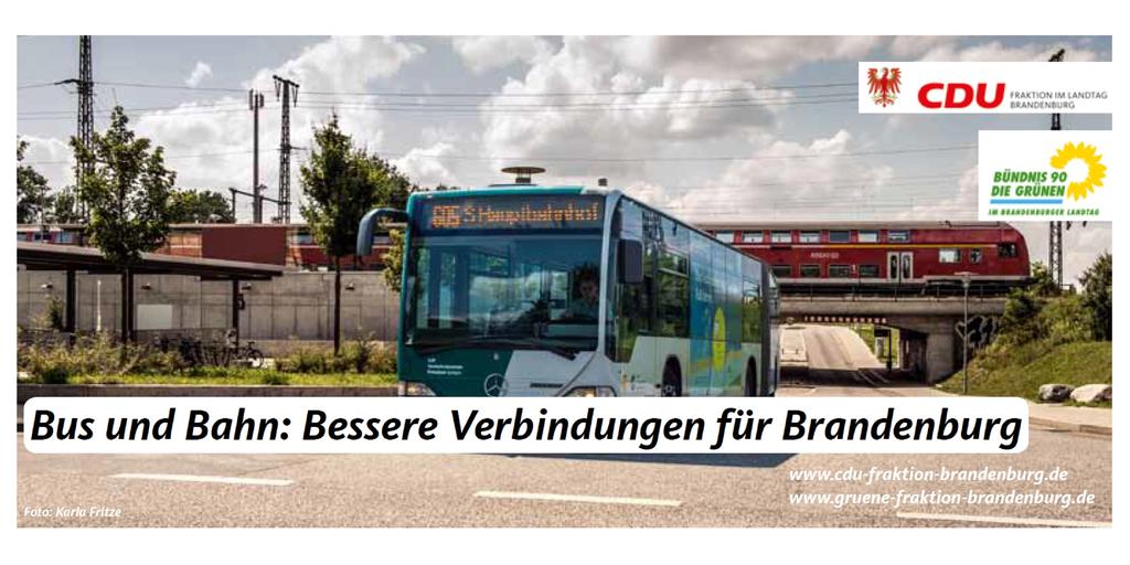 In den kommenden Monaten werden in Brandenburg weitreichende Entscheidungen für die Zukunft des Öffentlichen Personennahverkehrs gefällt.