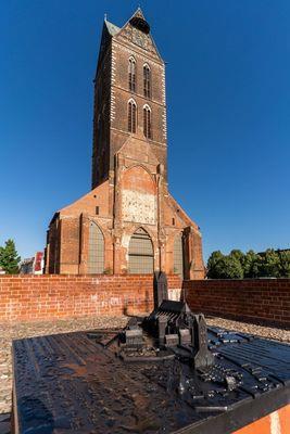 Marien mit Tastmodell Sankt Marienkirche Wismar