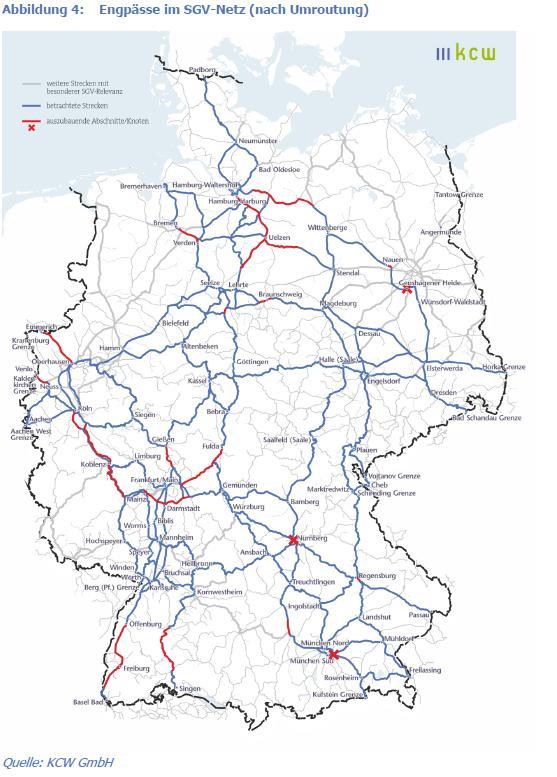 südlich und südöstlich von Hamburg, rund um Hannover und das Rhein- Main-Gebiet oder in