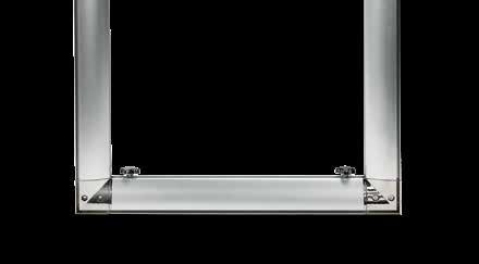 Zubehör, Standard Case XL: weiße und silberne Deckelplatte Wir möchten den Expolinc Frame vorstellen.