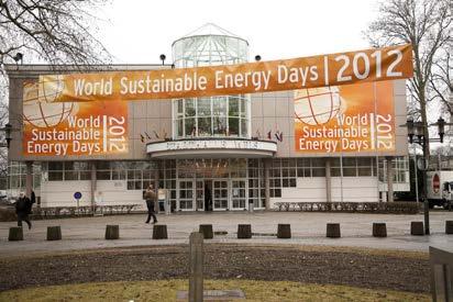 Das waren die World Sustainable Energy Days 2012 Konferenz-Rückblick Die World Sustainable Energy Days, eine der größten jährlichen Konferenzen in diesem Bereich in Europa, boten eine