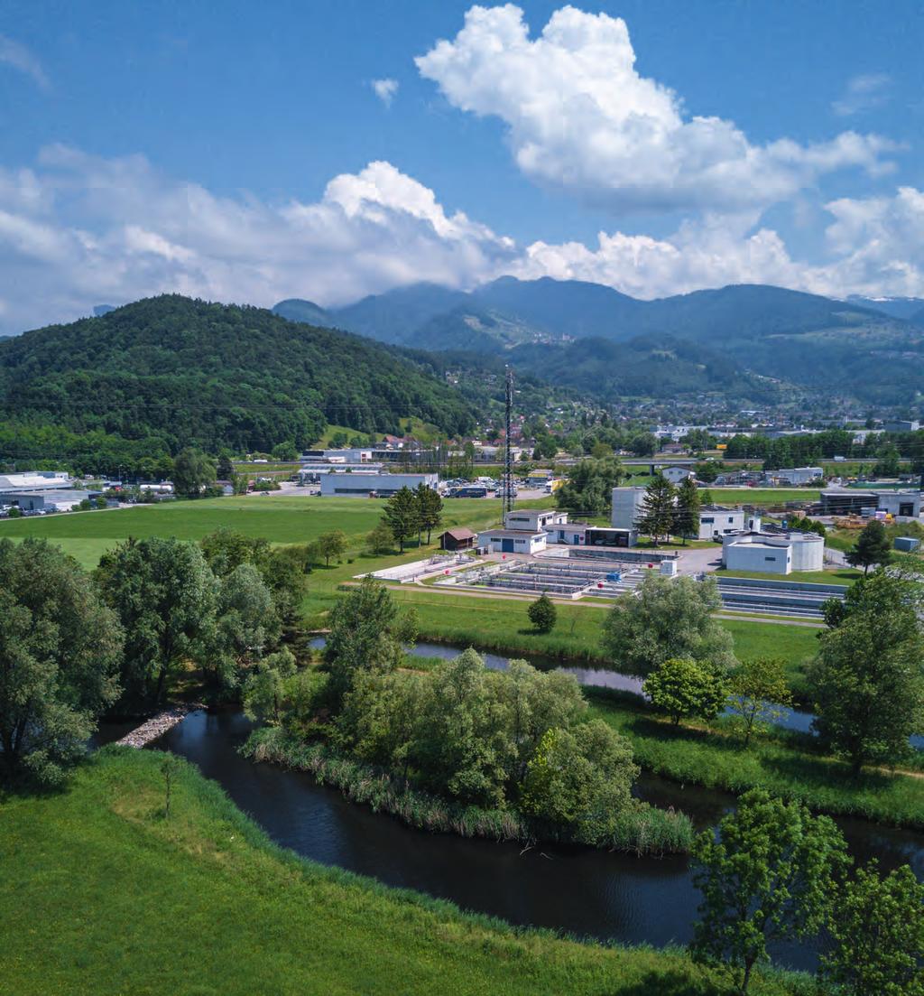 Land Vorarlberg Abwasserreinigungsanlagen in Vorarlberg Jahresbericht 6 Amt der Vorarlberger Landesregierung Abteilung Wasserwirtschaft Standortadresse: Josef-Huter-Straße 3, 69 Bregenz Postadresse: