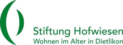 Stiftung Hofwiesen Peterweg 9 8305 Dietlikon www.stiftung-hofwiesen.