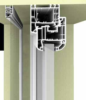 3.0 DREHTÜREN Stabila Drehtürsystem Stabila Einfach genial Stabila-Profil Blendrahmen Der Aluminium-Blendrahmen mit dem Aluminium-Flügel dient als Garant für die bekannte Langlebigkeit der
