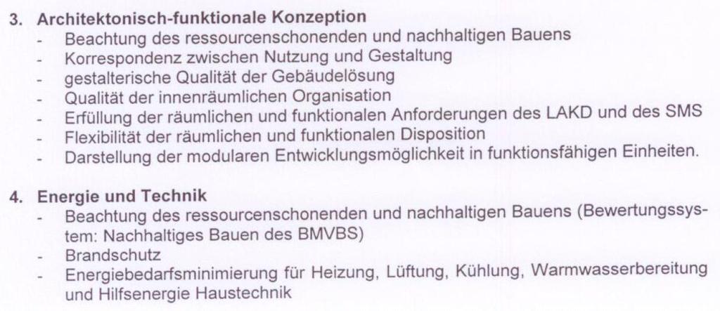 Beförderung von Wettbewerben unter Berücksichtigung des Leitfadens BNB einphasig, offen, anonym Beispiel: Schwerin,