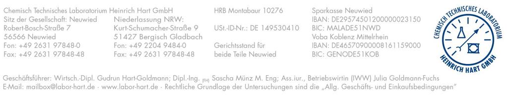 Untersuchungsbericht: S18287IIDDTV/BE 16.04.2019 Auftraggeber: Hartkalksteinwerk Hemer Stricker und Weiken GmbH & Co.
