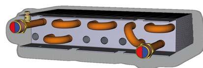 Grundlagen und Definitionen Wärmeübertrager Der maximale wasserseitige Betriebsdruck für alle Wärmeübertrager beträgt 6 bar.