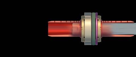 Funktionsprinzip C BEWEGUNGSRICHTUNG B Während der Bewegungsphase strömt die in der Negativkammer () enthaltene Luft durch die Dichtung (B) und entweicht über den