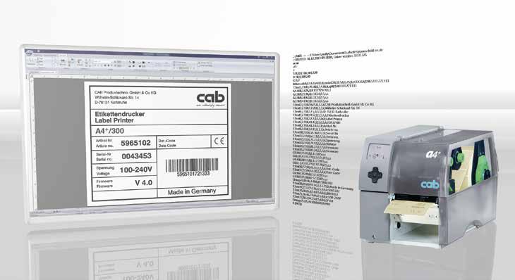 Etikettensoftware cablabel S3 11.
