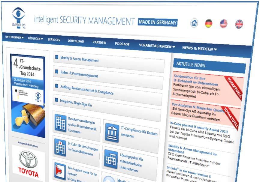 intelligentes SECURITY MANAGEMENT MADE IN GERMANY
