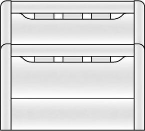 Komfort-Stollenbetten Bettentiefe 199 cm und 209 cm preisgleich.