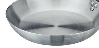 Due to the high temperature these pans can be heated to, they are perfectly