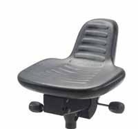 : 42 1 003 0 000 Sitzhöhe: 59-85 cm Alternative Sitzhöhen: 52-71 43-56 35-42 cm 400 mm Trompetenfuß aus Kunststoff Fußringe GLOBAL easy seat Der EASY SEAT Mechanismus ermöglicht es dem
