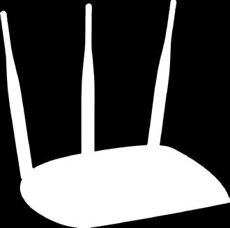 (2.4GHz) 3x Antennen (abnehmbar) WLAN 802.