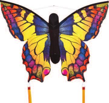 B 70cm / H 66cm Butterfly Kites Unsere farbenfrohen