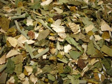 Lemongras, Grüner Tee China Sencha, Weißdornblätter, Weidenröschenkraut,
