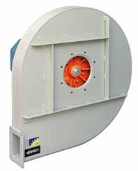 DCAST Hochdrucktransportventilator Hochdruck-Radialventilator zur Förderung von Feststoffen Hochdruckradialventilator, einseitig saugend, zur Förderung von Stäuben und leichten Schüttgütern, Gehäuse