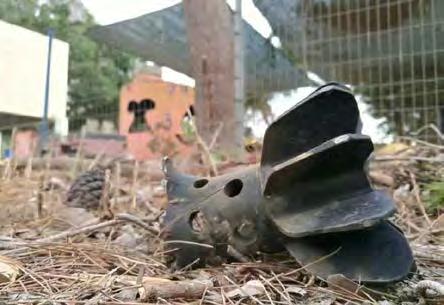3 Eine weitere Salve wurde am Nachmittag während des Angriffs der IDF im Gazastreifen abgeschossen. Der Beschuss zielte auf Siedlungen rund um den Gazastreifen und die Städte Sderot und Aschkelon ab.