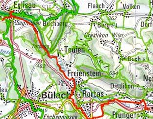 340 m ab *Netto-Wanderzeit: 4 Stunden 15 Minuten *In der Haumüli Embrach hielten wir eine ausgedehnte Grillpause ab und beim Hofladen Feldhof eine längere Trinkpause.