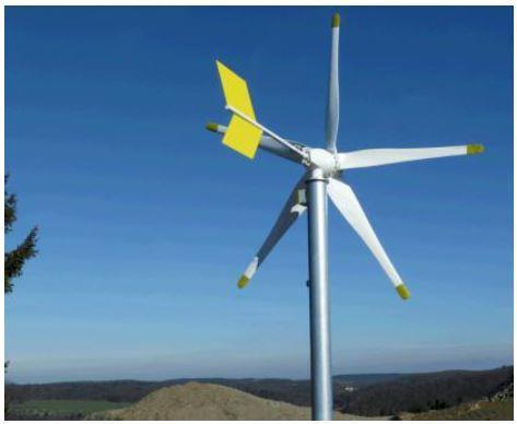 Windpotenziale - Kleinwindkraftanlagen Jahresertrag bei ca. 3,5 m/s: ca. 1.