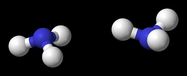 Entdeckung des MASER-Prinzips Ammoniak-Maser: 2 unterschiedliche Molekülkonfigurationen Klassisch kann das N-Atom nur unter Aufbringung der Energie E(h=0) in die andere Mulde