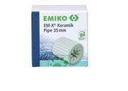 H 2 O Filtersysteme EMIKO EM-X Keramik Pipes grau werden bei hohen Temperaturen gebrannt, verbessern die Qualität des Wassers und sorgen für einen frischen Geschmack.