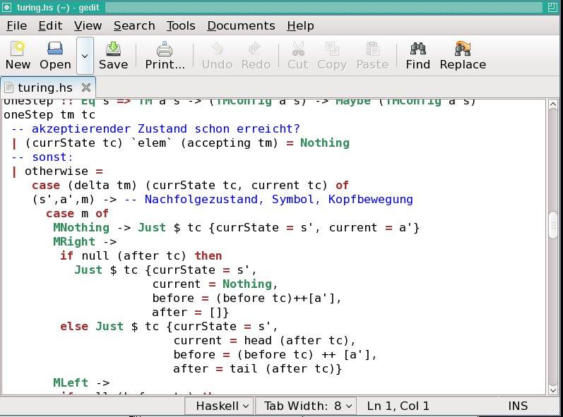 1. Einführung in die Bedienung von Unix-Systemen Screenshot gedit Screenshot kate Screenshot xemacs Screenshot Notepad++ (MS Windows) Abbildung 1.2.: Screenshots verschiedener Editoren 2.