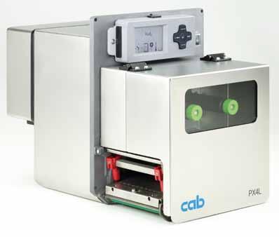 Etikettendrucker PX4/PX6. Ein starkes Stück Technik die Druckmodule für anspruchsvolle Industrieumgebung.