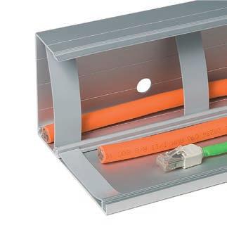 Trennsteg Material: PVC Kantenschutz für Ausbrüche und Profilenden