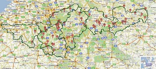 Ausdauerprüfungen 2015 Die AG Mittelgebirge ist ein Zusammenschluss von 6 Bundesländern (Rheinland Pfalz, Saarland, Nordrhein- Westfalen, Hessen, Thüringen und Sachsen).