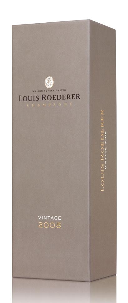 VINTAGE Eine starke nördliche Persönlichkeit Die perfekte Verkörperung des Terroirs Louis Roederer, wo Feinheit, Reinheit, Präzision