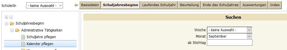 Die Abkürzungen am LTA bedeuten: Pers. Unterr.verpfl.