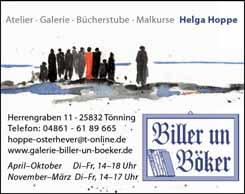 Ferienwohnungen, Gastboxen in familiärer Atmosphäre in Deichnähe. Katrin Stein Böhler Weg 83 25826 St. Peter-Ording Tel. 0172-8803341 www.reiterhof-immensee.