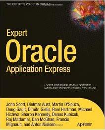 Lesetipp Expert Oracle Application Express behandelt APEX 4 ausführlicher Teil zu