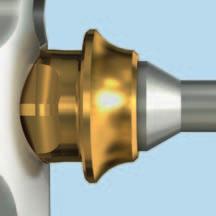 Das Messgerät entfernen. 5 Laterale Kortikalis eröffnen Instrument 351.270 Spiralbohrer 13,0 mm, durchbohrt, Länge 290 mm, 3-lippig, für Schnellkupplung Nr. 511.