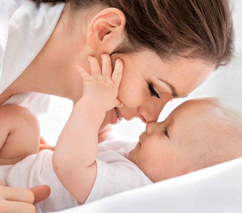 Je puristischer, desto besser Die zarte Haut von Babys und Kleinkindern braucht viel Aufmerksamkeit und speziell milde Pflege- und Reinigungsprodukte.