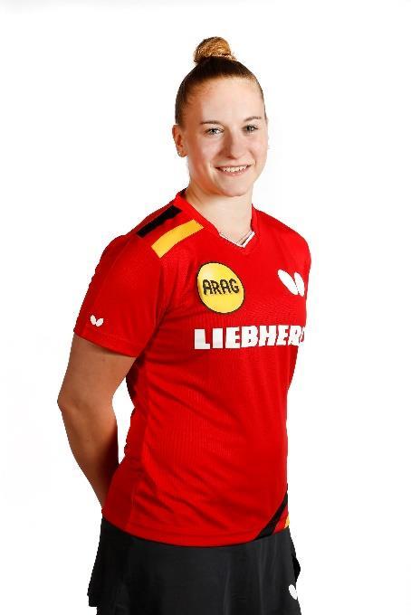Chantal Mantz TTG Bingen/Münster-Sarmsheim Alter: 22 Weltrangliste: 146 Stil: Rechtshänderin, Angriff