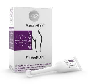 für Ihre vaginale Gesundheit FloraPlus Zur raschen Wiederherstellung einer gesunden Vaginalflora in nur 5 Tagen!
