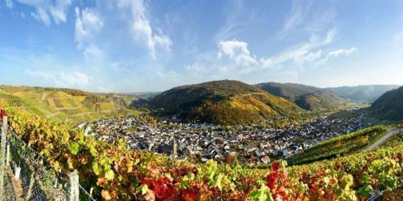 Unterwegs sollten Sie unbedingt in einer der vielen kleinen Weingaststätten einkehren. Sie folgen der Ahr bis zu ihrer Quelle in Blankenheim in der Eifel.