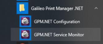 Zweitens - Fehlerbehebung via GPM.Net Service Monitor Starten Sie den GPM.