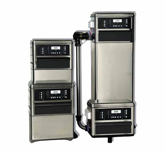 der erforderlichen Menge. DeLaval Reinigungsautomat C200 Der Reinigungsautomat C200 wird als Einheit geliefert und ist dadurch leicht zu installieren, zu bedienen und zu überprüfen.