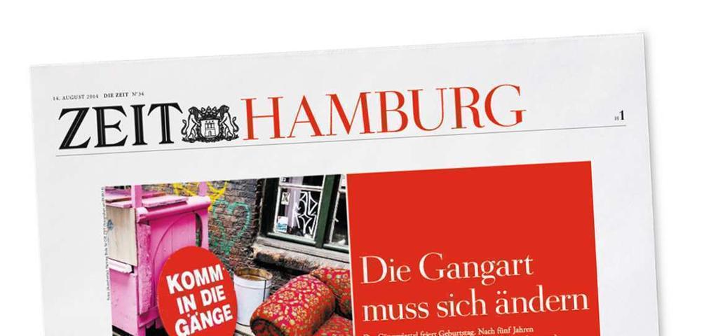 Medienprofil Seit dem 03.04.2014 erscheint DIE ZEIT mit einer eigenen Hamburg- usgabe als»zeitung in der Zeitung«. Im Fokus der Redaktion stehen Ereignisse und Debatten, die die Hansestadt bewegen.