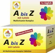 Lutein 60 Tabletten statt 10,99 1) 7,98 Laxoberal 50 ml statt 21,99 1) 16,98 100 ml =